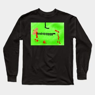 Frankenstein’s Monster (by Ezra) Long Sleeve T-Shirt